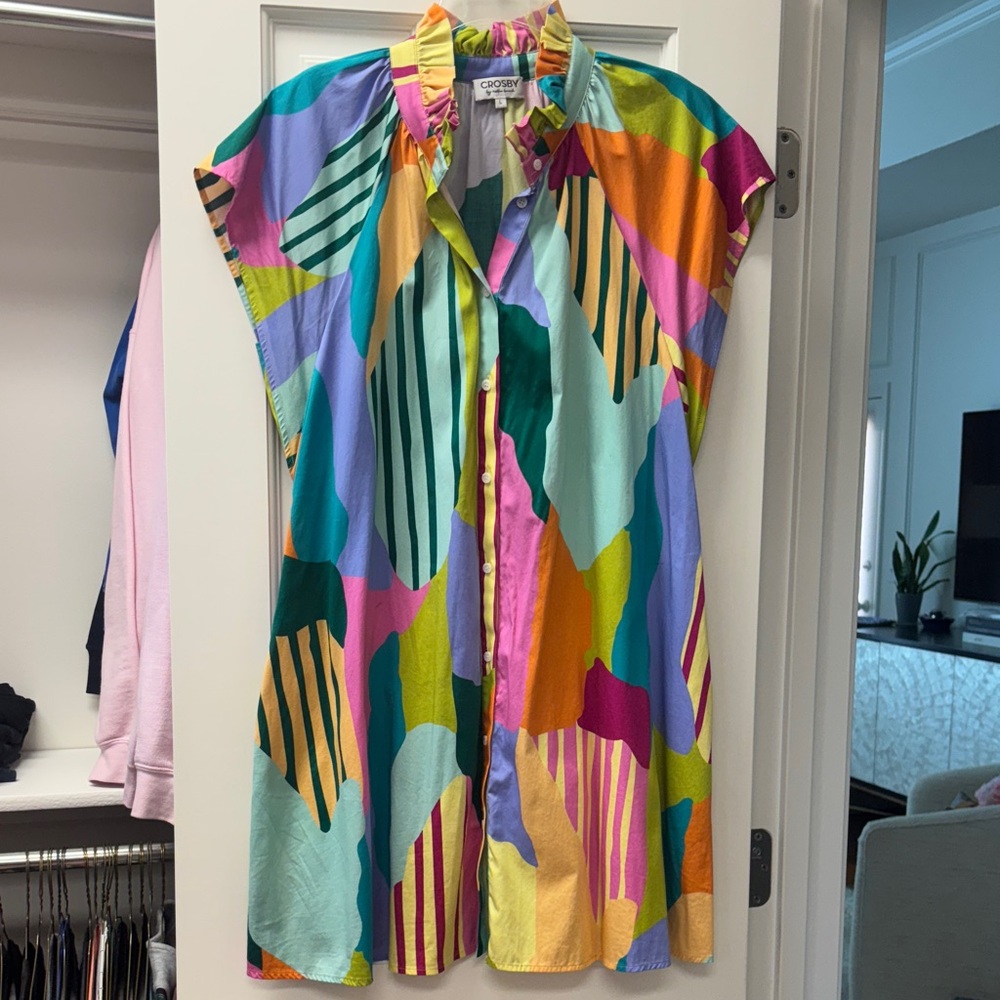 Ladies Crosby dress. Size Large. Darling print!
